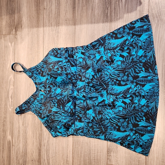 Maillot De Bain Une Pièce LC Lauren Conrad Noir Avec Dentelle Ivoire - Taille XXL - Neuf Avec étiquette